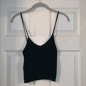 Spaghetti strap crop top